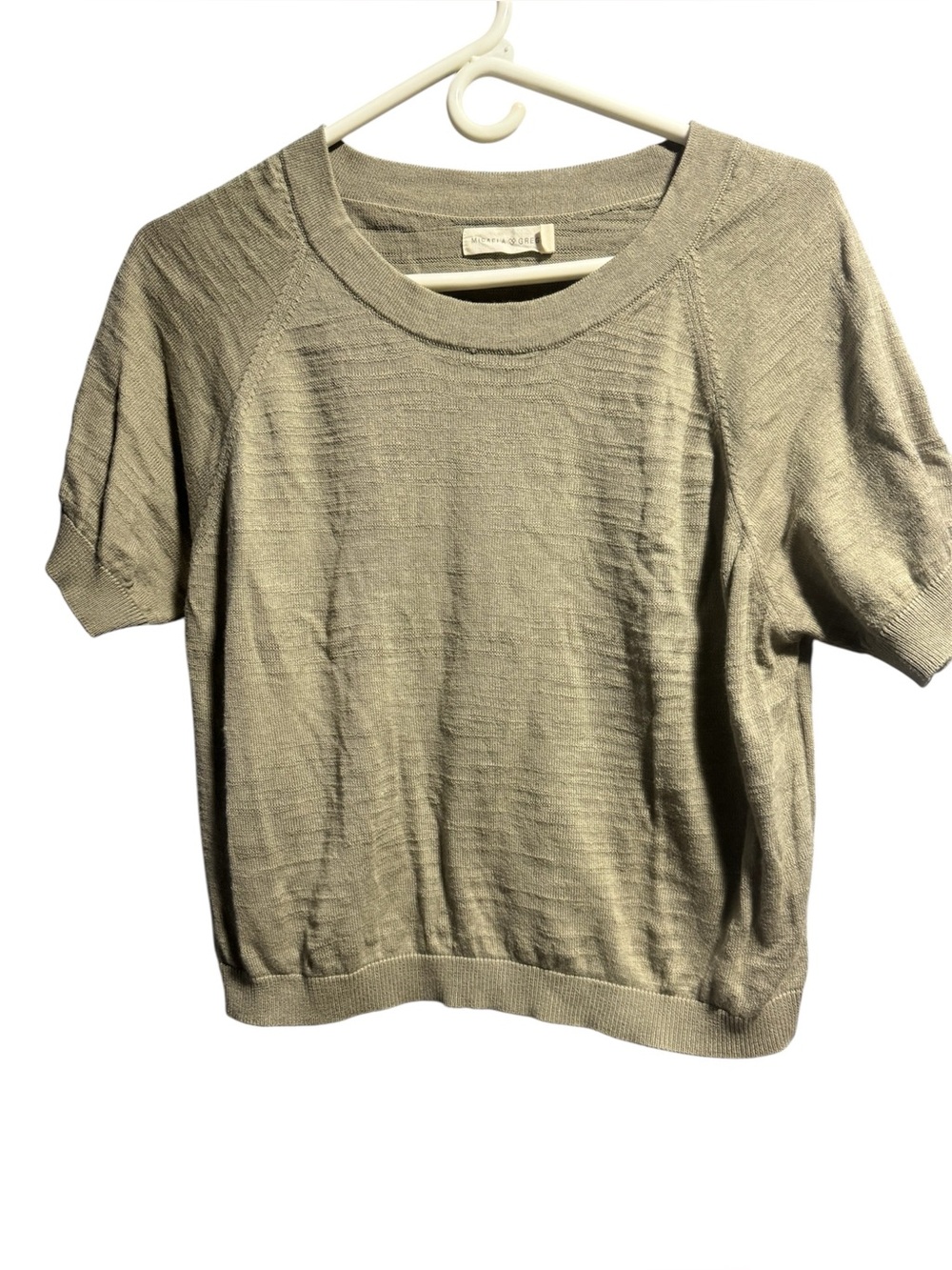 Micaela Greg reglan Tee medium beige